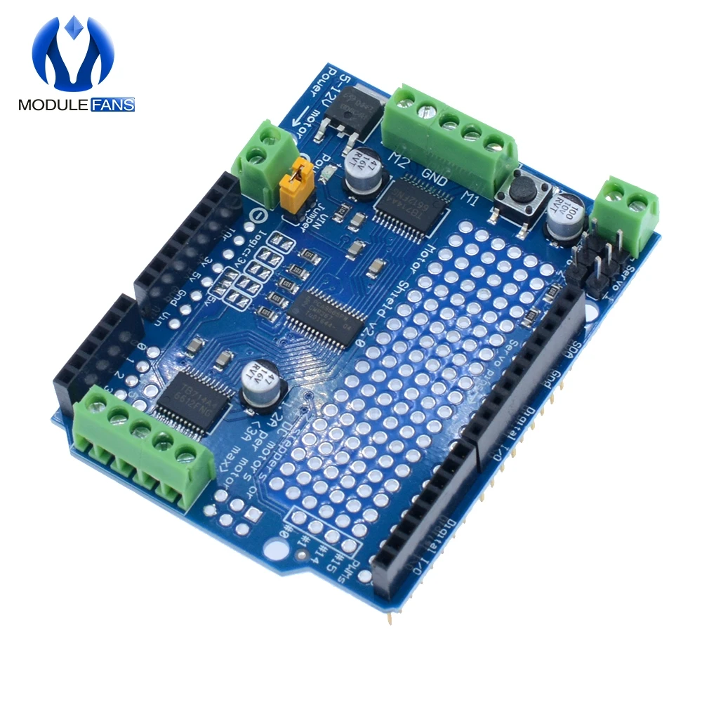 Модуль шагового двигателя TB6612 IIC I2C Mosfet PCA9685 защитный сервопривод для Arduino Robot PWM Uno