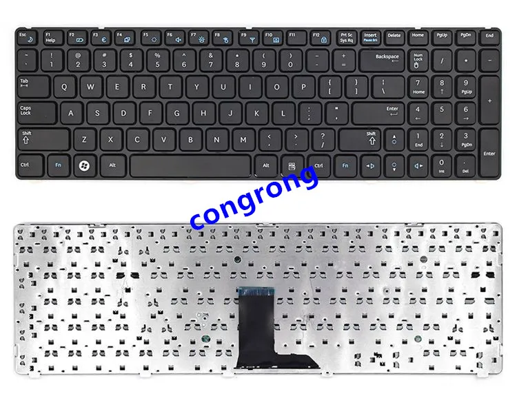 Клавиатура для ноутбука США ДЛЯ Samsung R580 R590 R590E R578 E852 черная Оригинальная