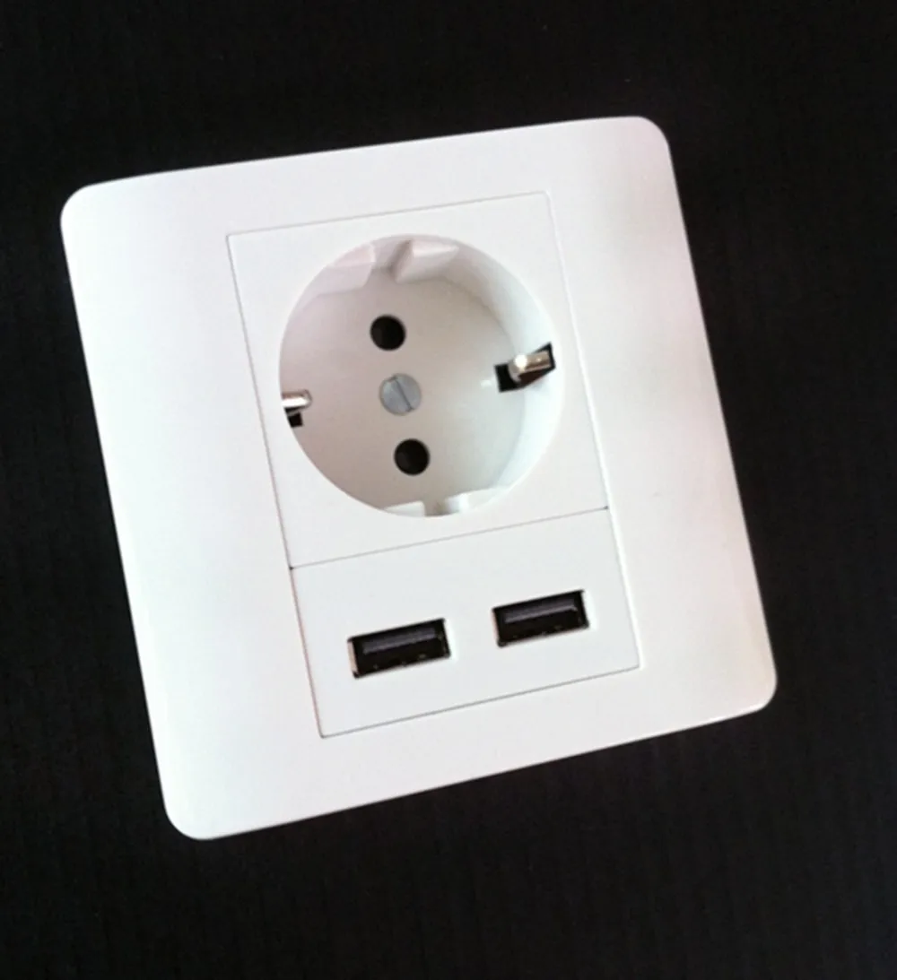 Сенсорный выключатель 2100 мАч Homekit настенное зарядное устройство адаптер розетка
