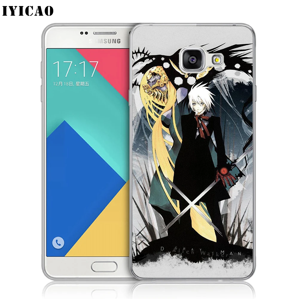 IYICAO D. Gray-man Мягкий силиконовый чехол для телефона Samsung A10 A30 A40 A50 A70 M10 M20 M30 TPU |