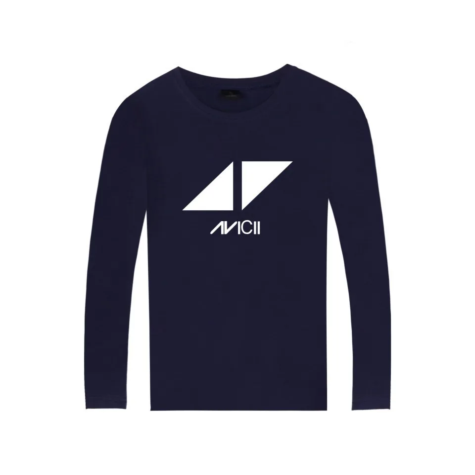 Футболка DJ avicii для мужчин и женщин модная тенниска с длинным рукавом уличная