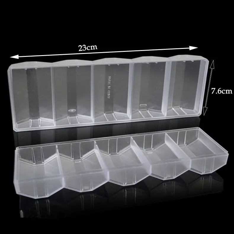 5 шт./упак. Покерная фишка стойки поднос коробка для пчелиных сот Акрил translecent 100