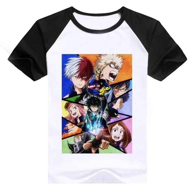 Boku No Hero Academy химико Тога Todoroki Shoto izku Косплей Костюм японского аниме мой герой Academy 3D принт мультфильм футболка