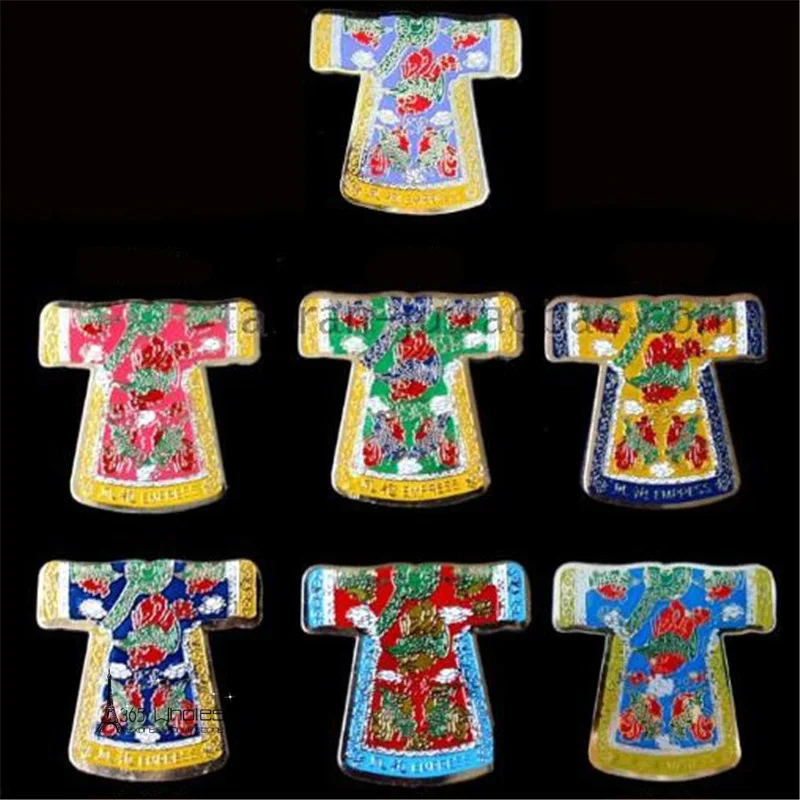 

Free shipping Empress Dress Fridge Magnets Figure China Traditional Cloisonne Tourist Souvenir home decoration toy kids gifts