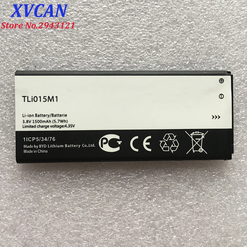 New 1500mAh TLi015M1 Tli015M7 battery for Alcatel One Touch Pixi 4 4034A PIXI 4034X 4034F 4034D Phone | Мобильные телефоны и