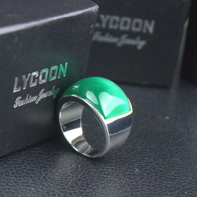 LYCOON высококачественные модные роскошные ювелирные изделия с зеленым опалом