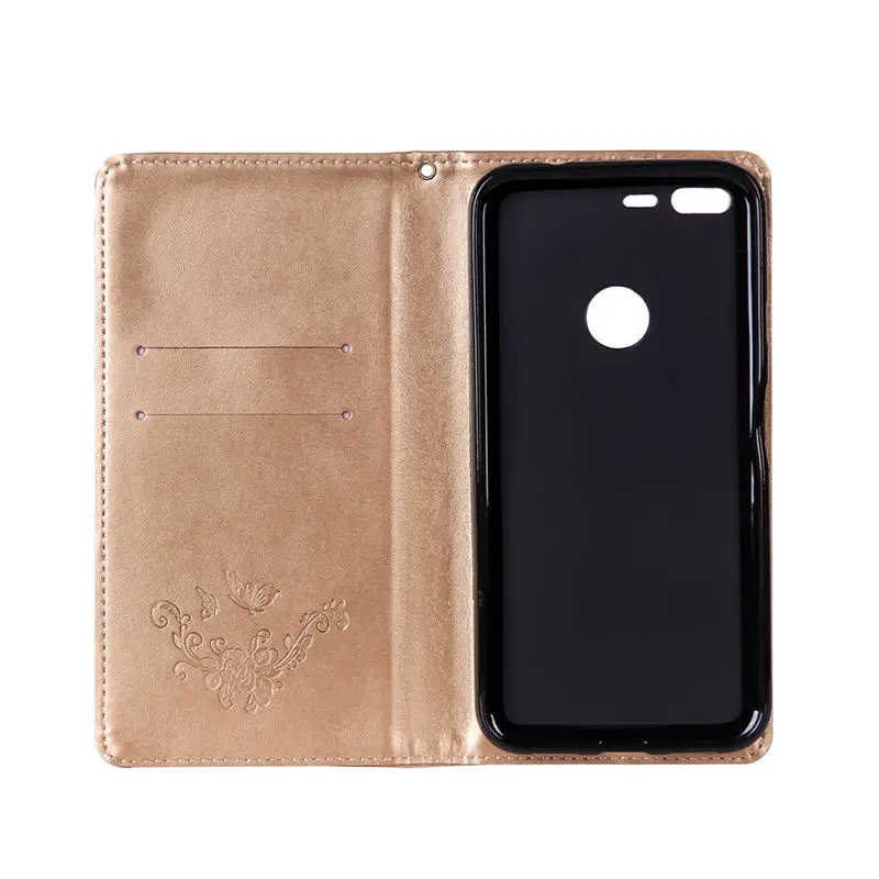 Чехол для телефона Google Pixel/Pixel XL Ретро Бабочка из тисненой искусственной кожи