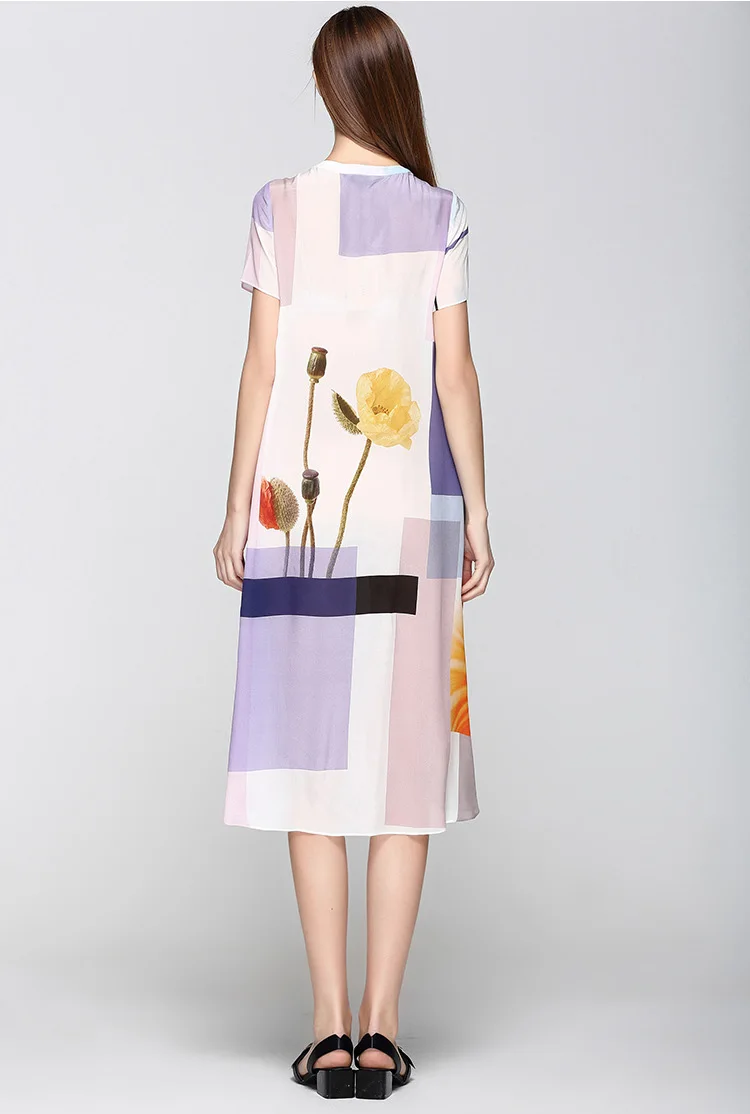 Фото Spring and summer 2017 European American women's haute couture silk dresses Safari Style long print LYQ544 Женская одежда Spring and summer 2017 European American women's haute couture silk dresses Safari Style long print LYQ544 Женская одежда