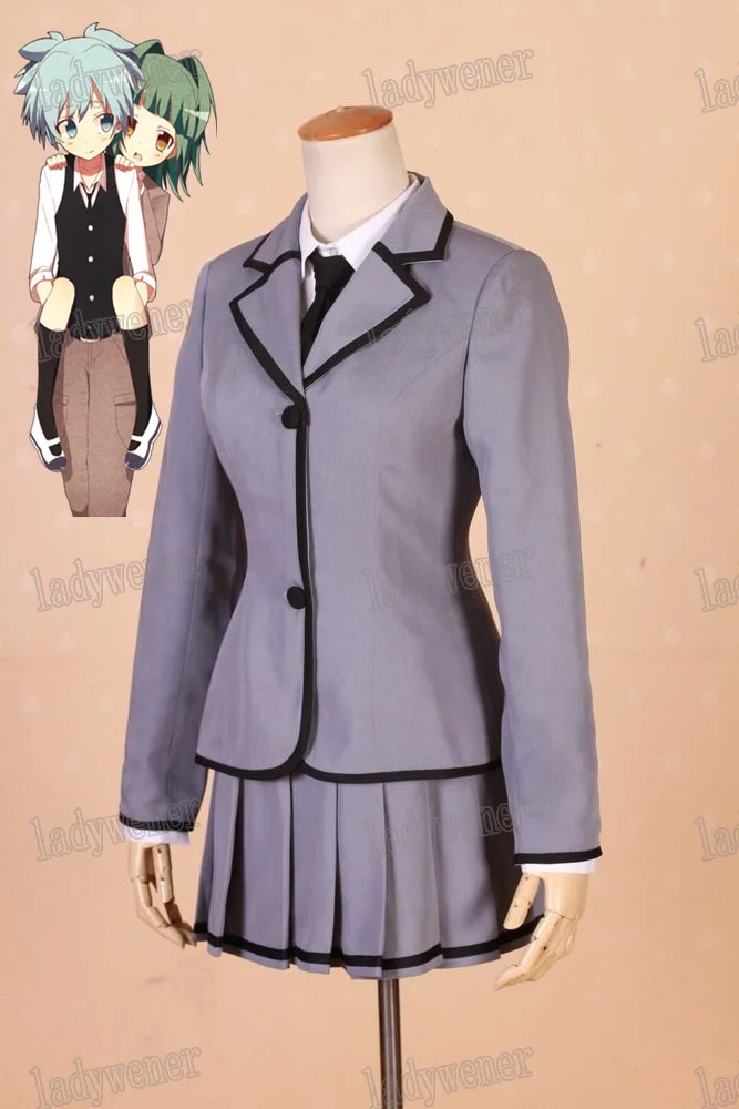 Костюм для костюмированной вечеринки в классном классе Ansatsu Kyoushitsu Kaede Kayano костюм