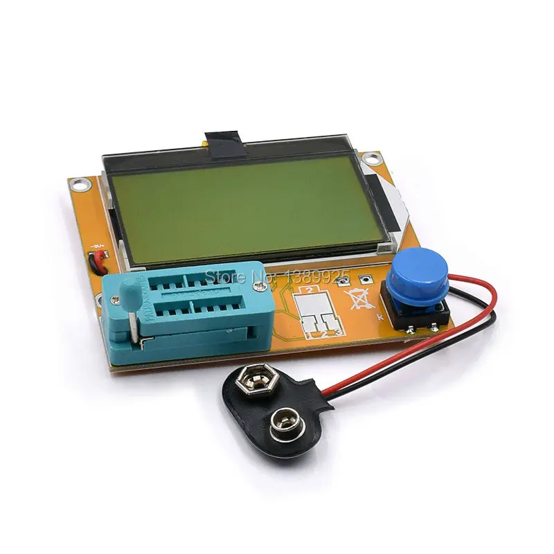 

Mega328 M328 LCR-T4 ESR Meter LCR led Transistor Tester Diode Triode Capacitance MOS PNP/NPN LCD Backlight
