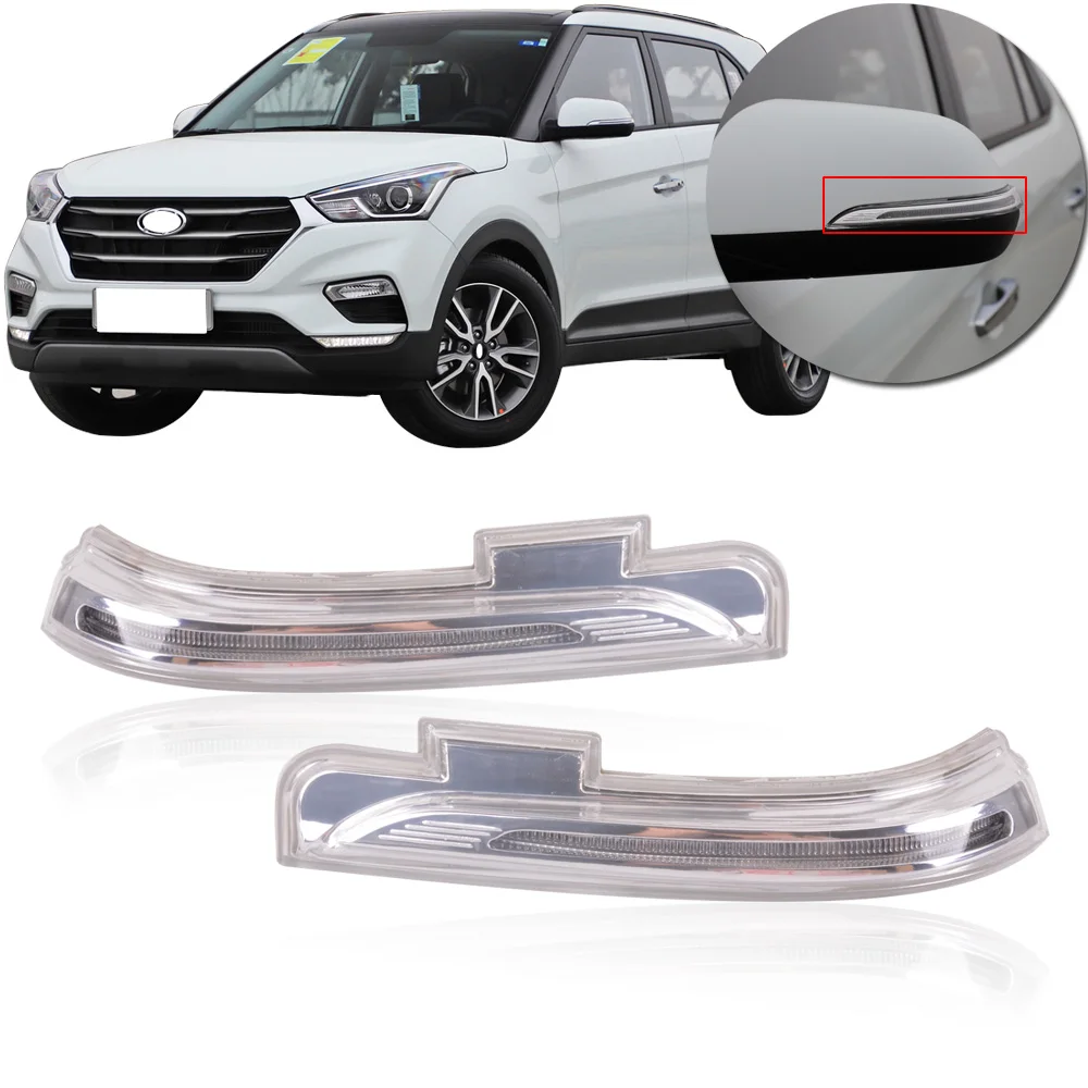 Светодиодный фонарь CAPQX для зеркала заднего вида светильник 87614 C9000 Hyundai IX25 2015 2016