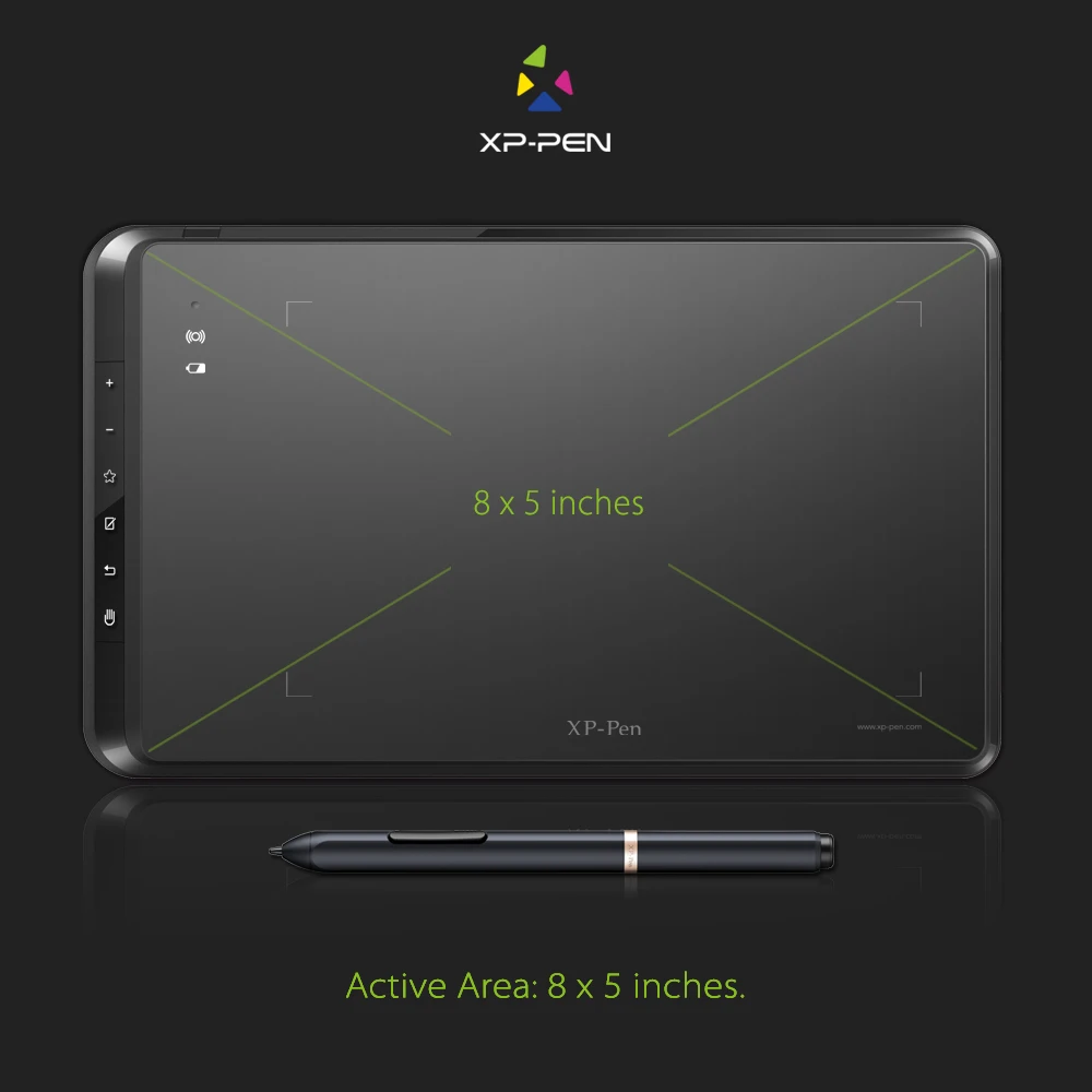 XP-PEN Star05 беспроводной графический планшет/доска для рисования с сенсорными Экспресс-клавишами
