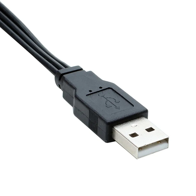 Переходник USB2.0 со штекера на гнездо 3 RCA аудио преобразователь видео AV кабель для
