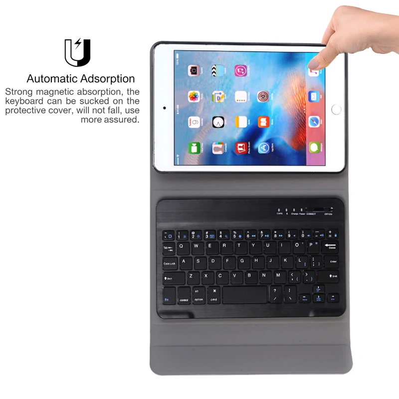 Беспроводная Bluetooth клавиатура Смарт планшет чехол для iPad Mini 5 2019 ipad mini 4 A2133 A2124 A2125