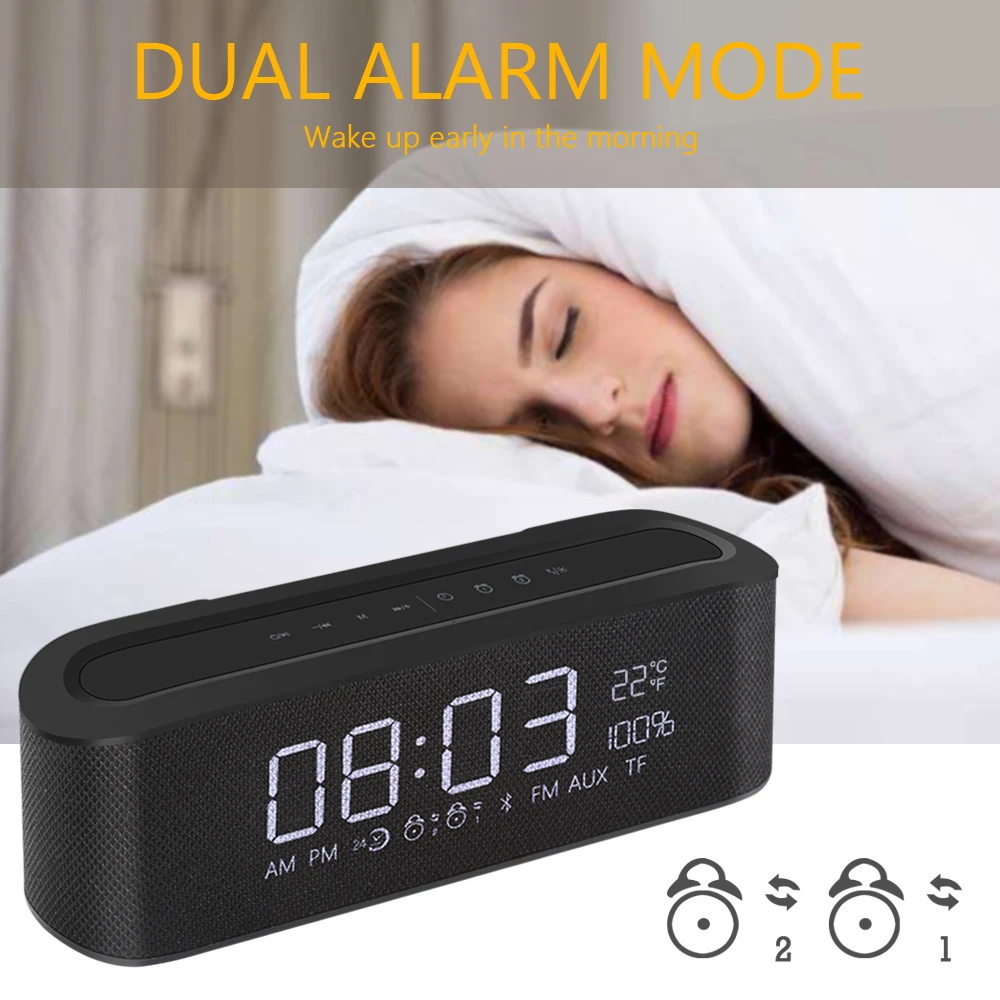 TOPROAD HIFI Портативный беспроводной Bluetooth динамик стерео s Саундбар поддержка