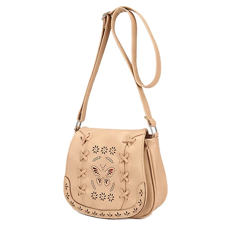 Женские сумки-мессенджеры из искусственной кожи с бабочками винтажные сумки на