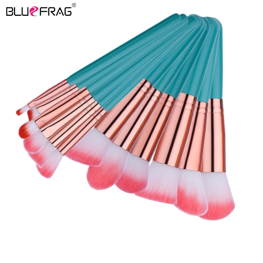 Набор кистей для макияжа 12/10 шт. | Красота и здоровье