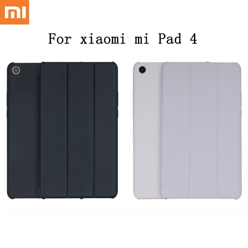 Оригинальный умный чехол для Xiaomi Mi Pad 4 /4 Puls планшетный ПК Матовый кожаный