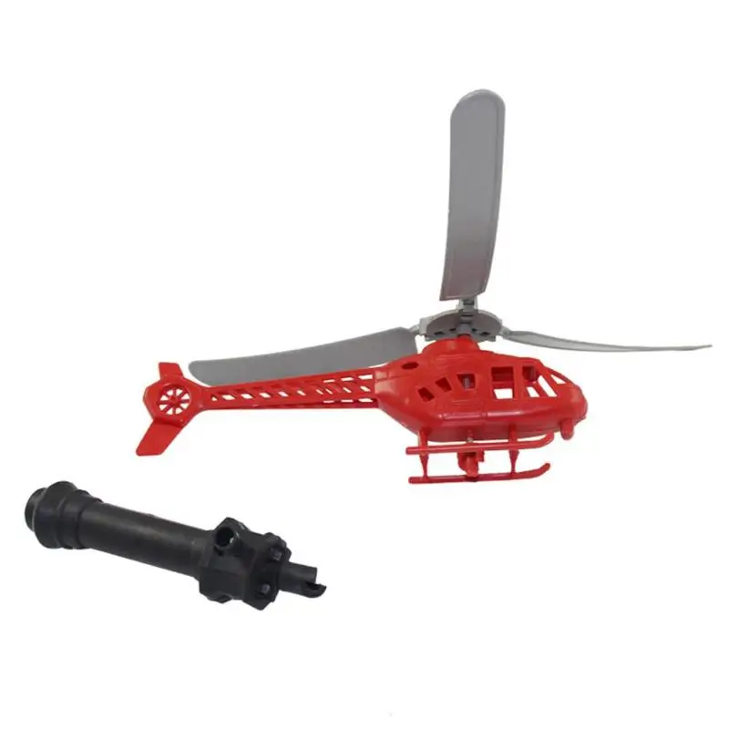 

Summer Power Flying Sky Plane Aircraft Toy Plastic Hand Cable Helicopter Toy Children Outdoor Playing Toys for Kids Gift