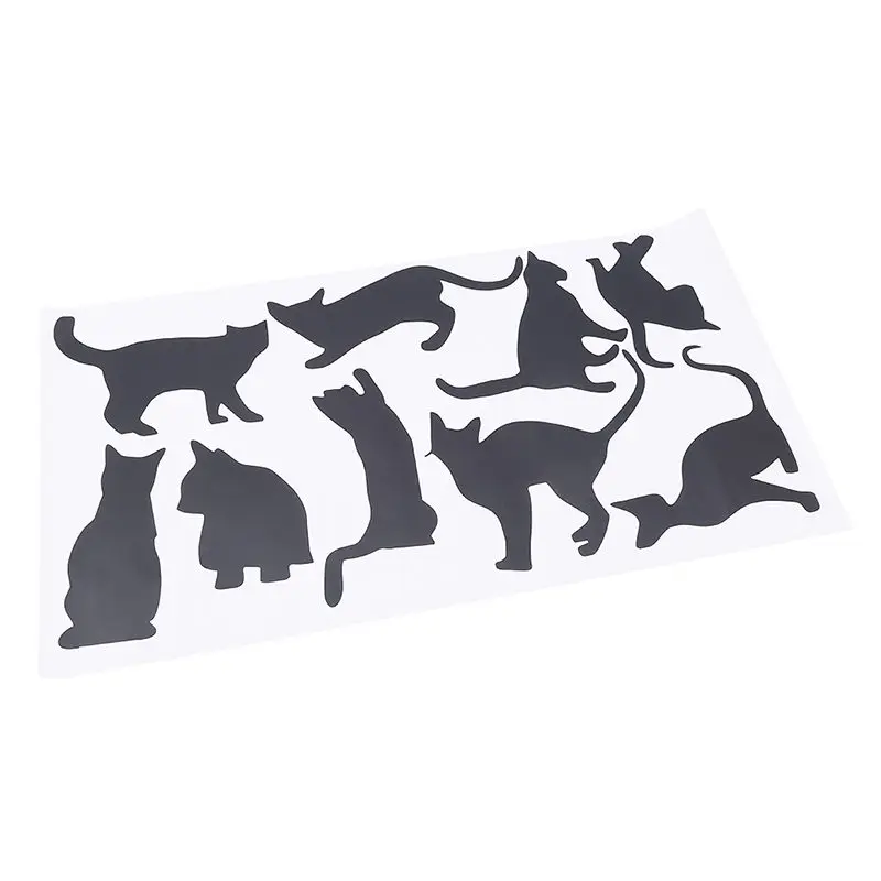 Nine Cats Wall Stickers Removable Vinyl Home DIY Art Decal Decor Kids Room Mural Decoration | Дом и сад