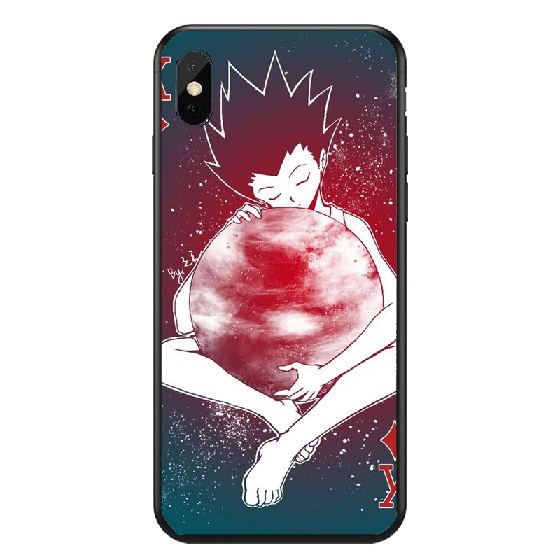 Аниме Hunter X hunter 3 корпус под плетенную сумку Caso de телефоны para A мака iPhone 8 7 6 Plus 12 11 Pro