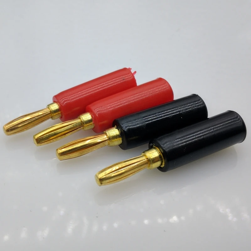 коннекторы inakustik banana. разъем банан. Banana connector 4mm. гнездо banan монтажное (036, комплект 2шт). разъем банана dynavox banana bfa set-4 206436.