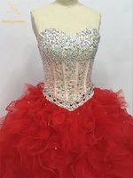 bealegantom 2021 new ruffles tulle quinceanera dresses ball gowns party gowns dress for 15 years vestido de 15 anos qa502
