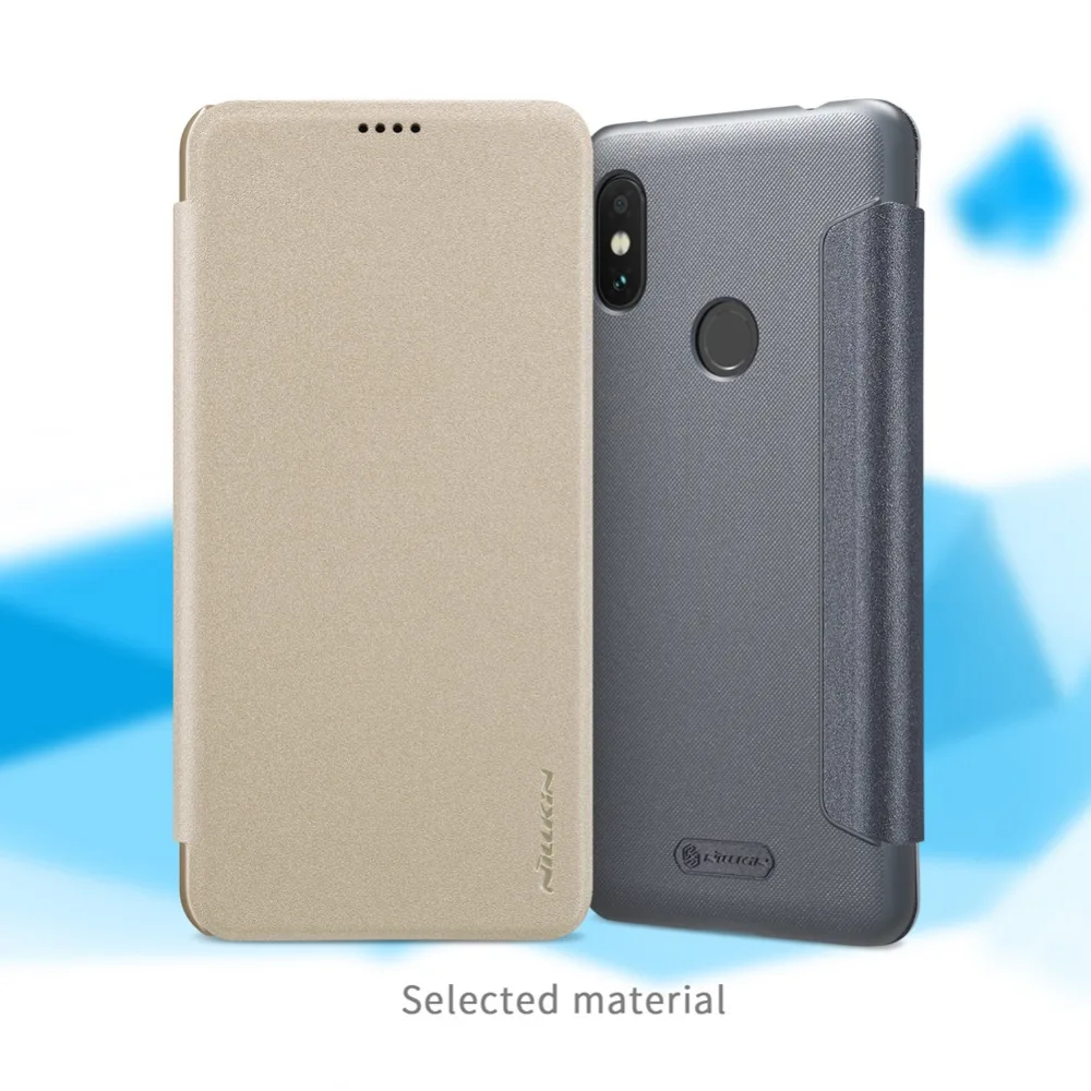 Флип-чехол для xiaomi redmi note 6 Pro Note 7/Note 7 Pro Чехол redmi note 8 чехол NILLKIN sparkle супер тонкий флип-чехол из искусственной кожи