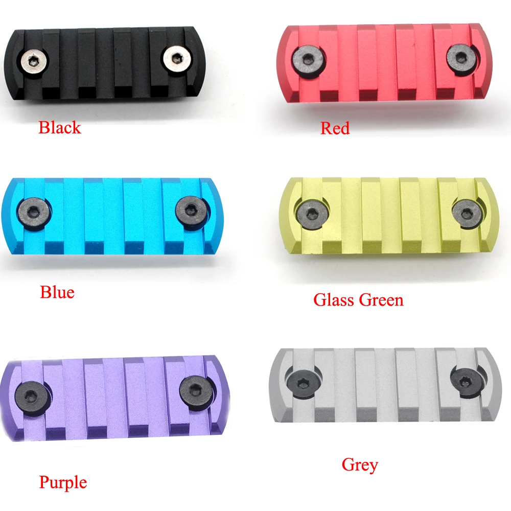 TriRock хит 6 цветов 5 слотов/2 2 дюйма длина Keymod Пикатинни Вивер секции