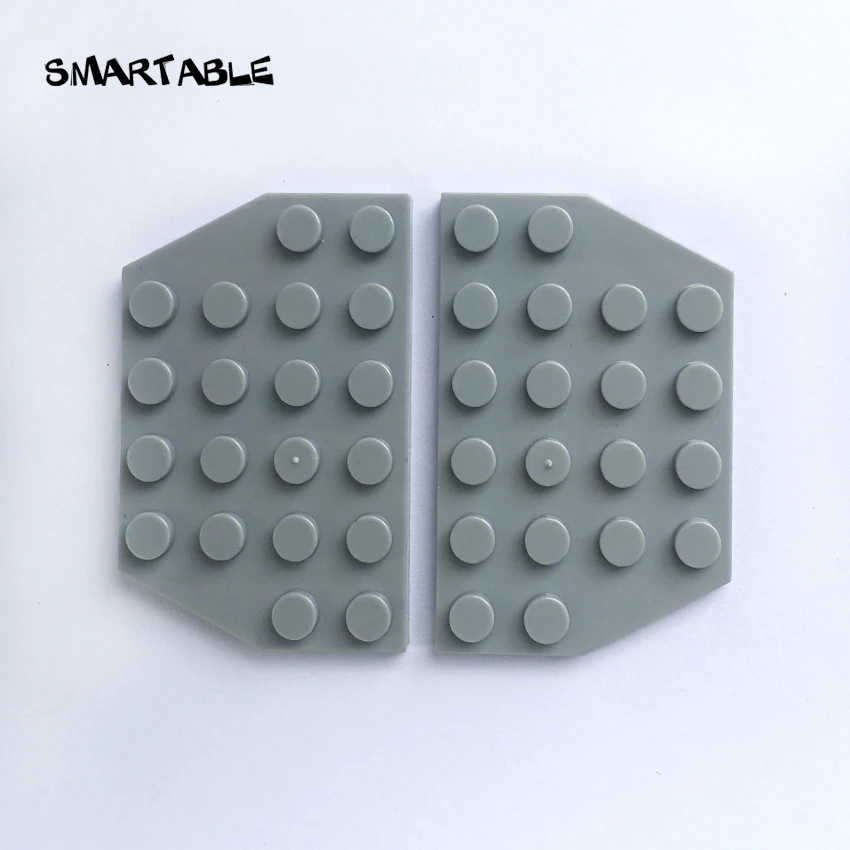 

Пластина-Клин Smartable 4x6, детали для сборки, игрушки «сделай сам» для детей, креативная Совместимость со всеми брендами, игрушки 32059, 20 шт./лот