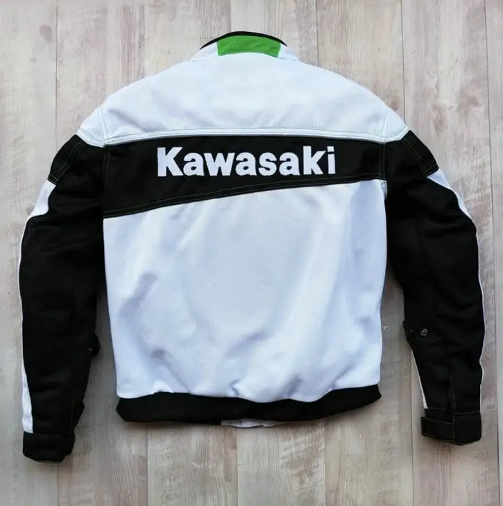 Новинка мотоциклетная куртка Kawasaki 2018 весна лето дышащий сетчатый локомотивный