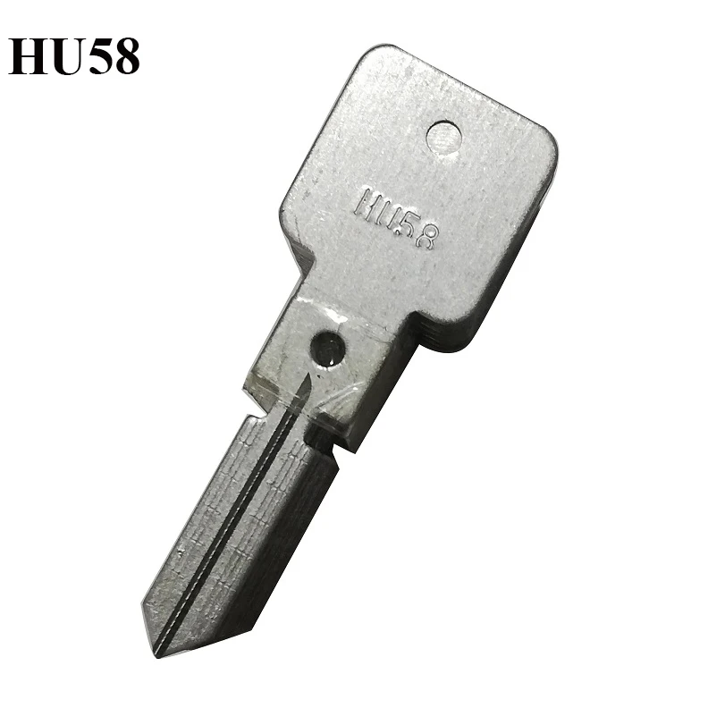 10 шт./лот HU58 Lishi пластина для ключей с гравировкой режущие зубья чистый
