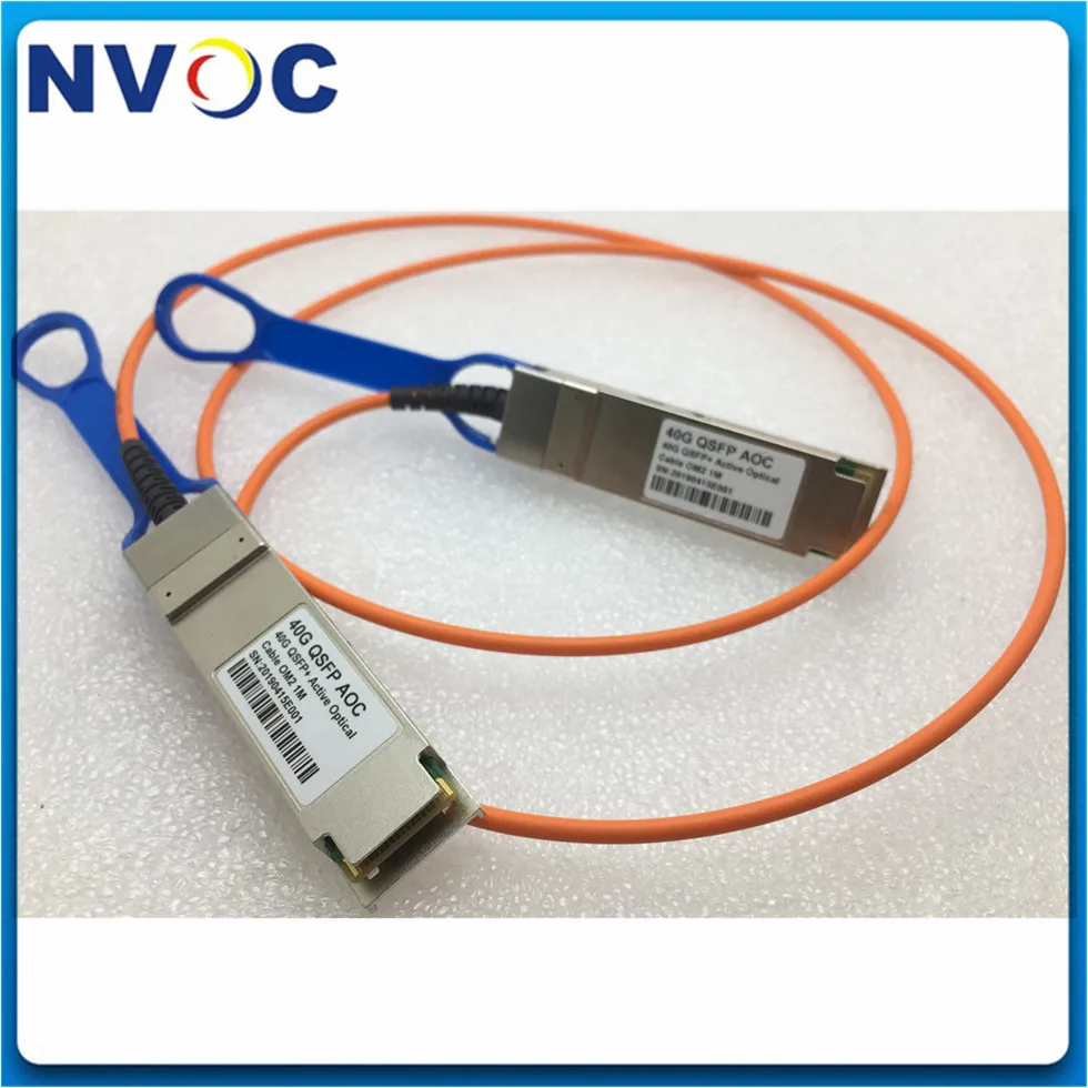 2 шт./лот 40G фотоактивный оптический кабель м OM2 многомодовое волокно 850nm QSFP AOC
