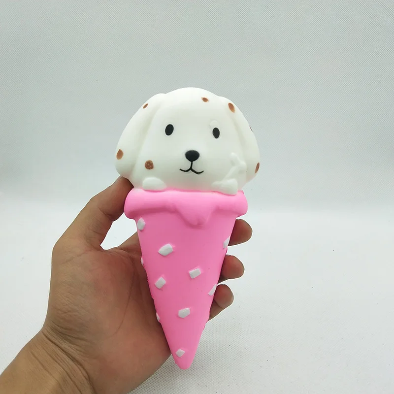 squish Slow Rising Kawaii Ice Cream Dog Toys For Kid Squishy Soft Animal Squeeze Toy Children anti-stress | Игрушки и хобби