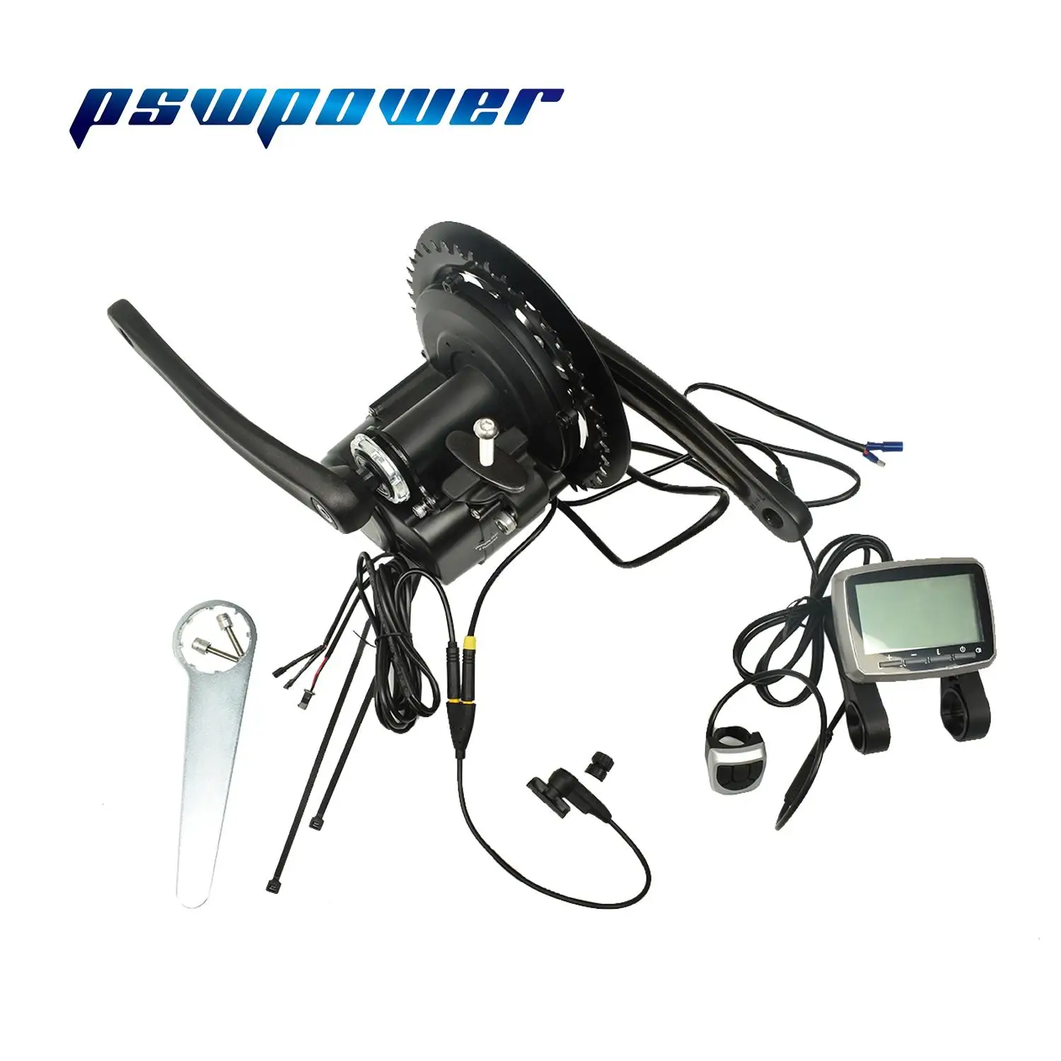 Europe china stock Tongsheng 36V 250W/350W TSDZ2 electric bicycle central mid motor torque sensor with coast/foot brake function|Двигатель