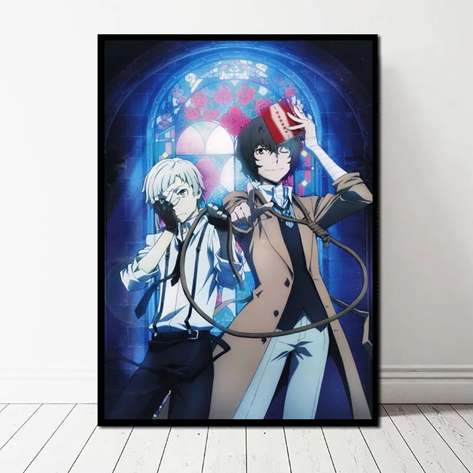 

Square Drill 5D DIY Diamond Bungou Stray Dogs Anime Painting Art Full Pictures Embroidery Mosaic Cross Stitch Craft Wall Decor