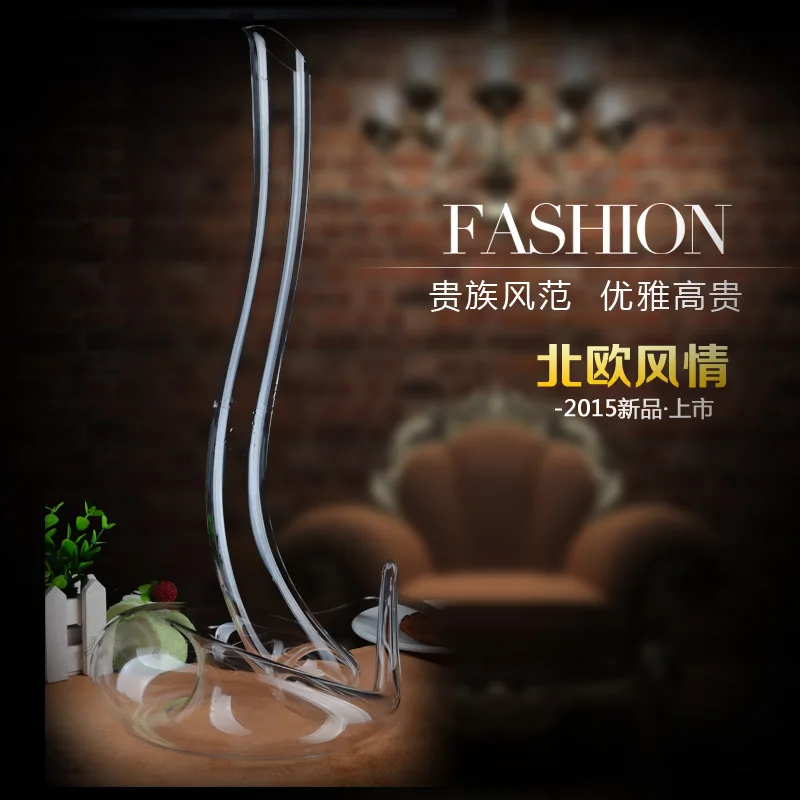 

Creative serpentine decanter lead-free crystal glass of red wine is wine wine hangover Wine shipping