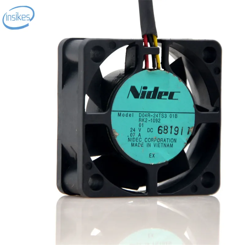 Nidec D04R 24TS3 01B принтер Вентилятор охлаждения компьютера DC 24V 0.07A 4015 4 см 40*40*15 мм 3