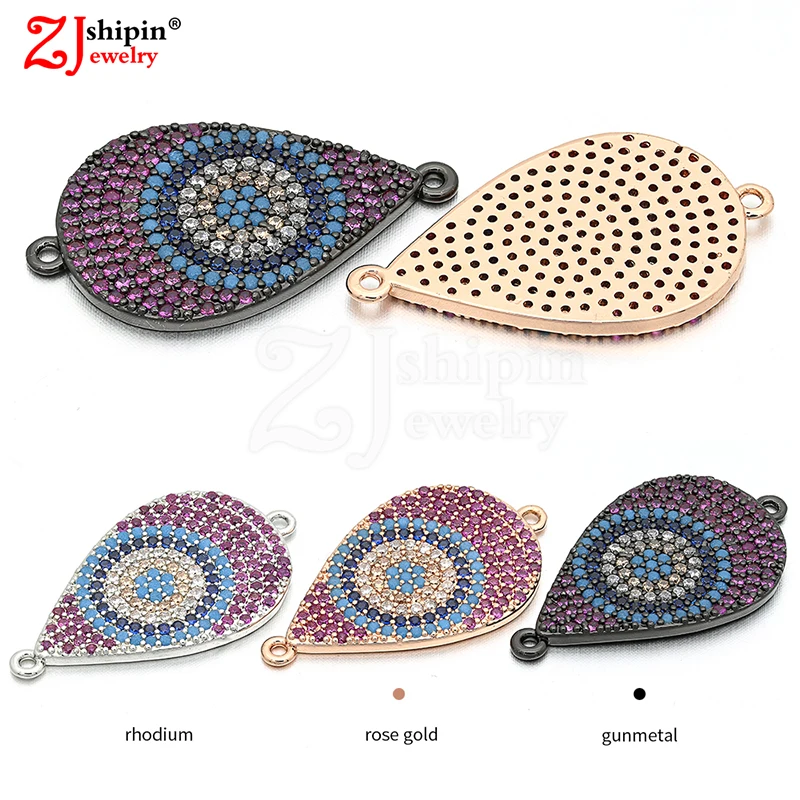 Новинка 2018 микро инкрустированные цирконами глаза дьявола аксессуары для