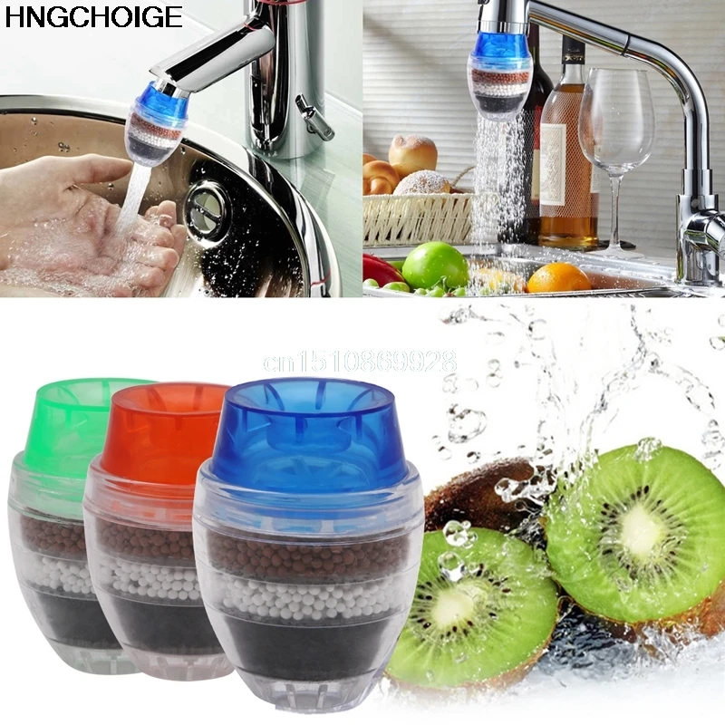 

Home Household Kitchen Mini Faucet Tap Filter Water Clean Purifier Cartridge