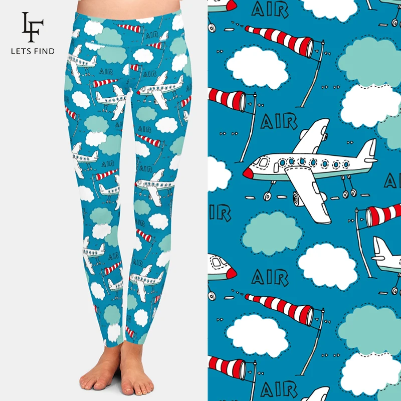 Женские леггинсы для тренировок LETSFIND с высокой талией модные мягкие и тонкие