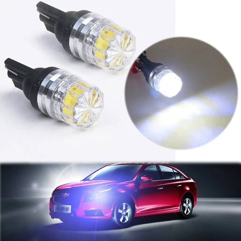 Белый T10 5050 5 SMD светодиодный задний фонарь для автомобиля|Сигнальная лампа| |
