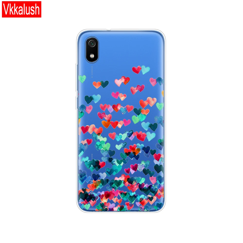 80367 Чехол для Xiaomi redmi 7a, чехол s, полная защита, Мягкая силиконовая задняя крышка из ТПУ для redmi 7 A, бампер для redmi 7a, защитная задняя крышка - Цвет: 80367