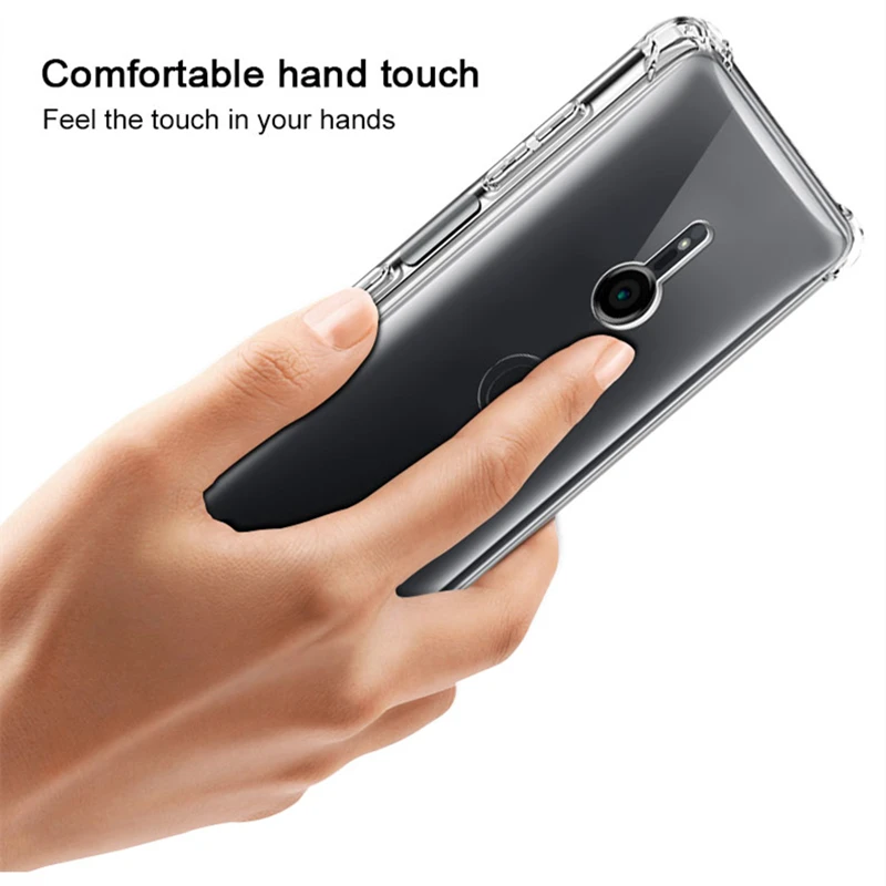 Чехол с воздушной подушкой для Sony Xperia L1 L2 L3 X компактный чехол XZ XZS Premium XZ1 XZ2 XZ3 XZ4 из