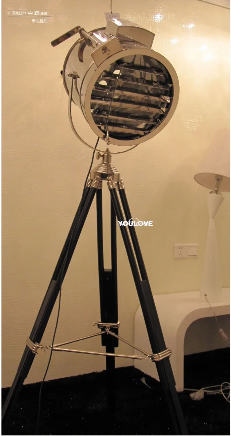 Напольные лампы скандинавского типа винтажные сценические для камеры освещение