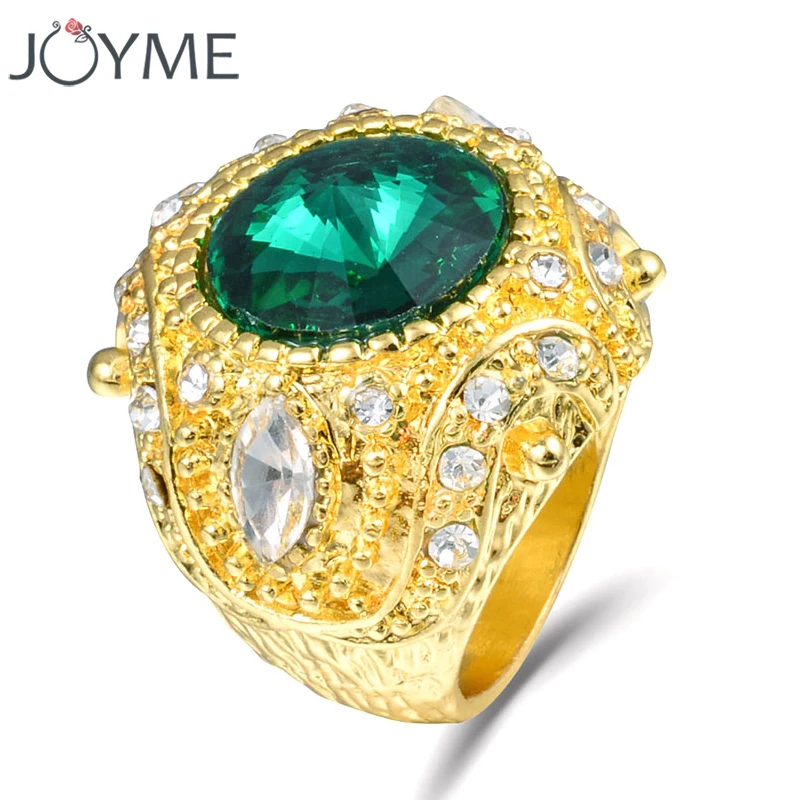 Joyme роскошное турецкое ювелирное изделие мужское свадебное кольцо с голубым