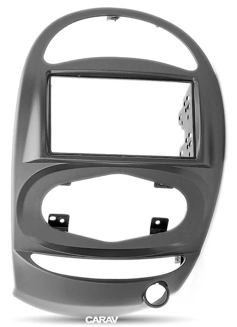 Двойной Din фасции для CHERY X1 Riich M5 Riich M1 Riich Радио DVD стерео панель тире Монтажная Установка отделка CARAV 11-372