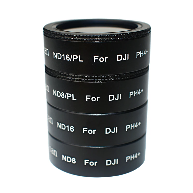 Набор фильтров Musan 4 шт. ND8 + ND16 ND8/PL ND16/PL для DJI Phantom Professional/advanced фильтр дрона Quadcopter с