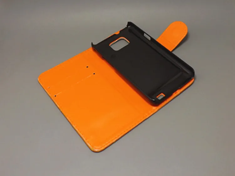 Чехол Crazy horse с двумя картами и 2 слотами для карт Samsung Galaxy S2 SII GT I9100 Plus i9105|case plus|for