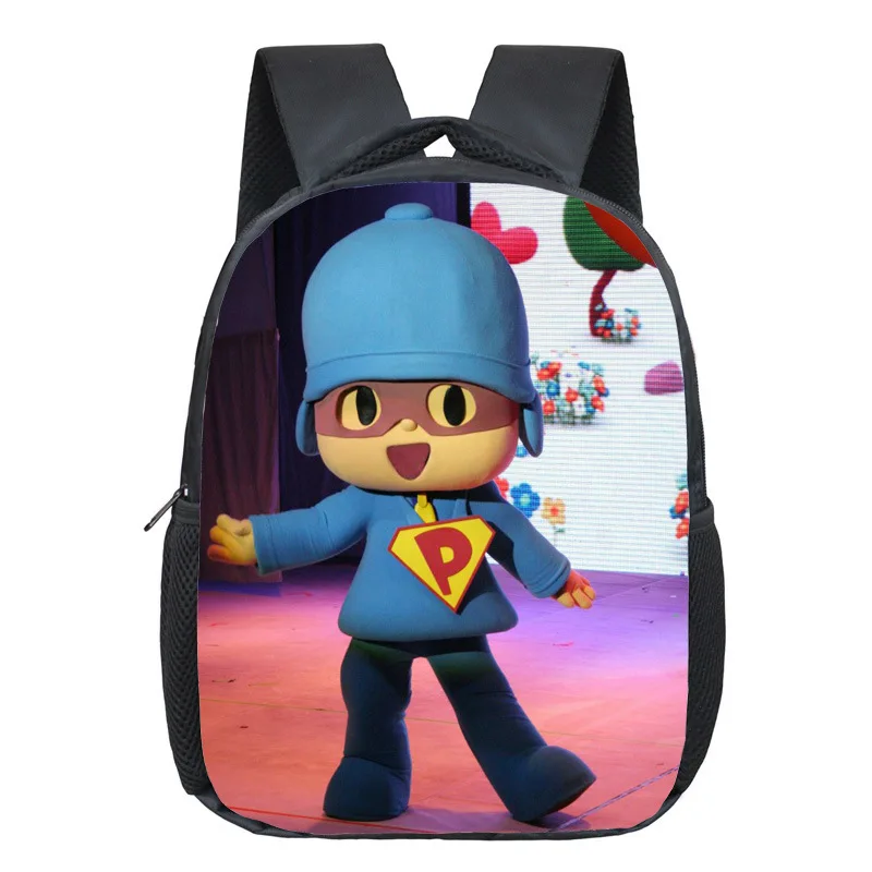 POCOYO Элли Пато Loula рюкзак милые мальчики девочки Ежедневные Рюкзаки Дети мешок